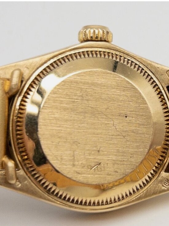 WOW!! Rolex Ladies PRESIDENT Factory 1CT+ Diamond Dial Yellow Gold main image 4
